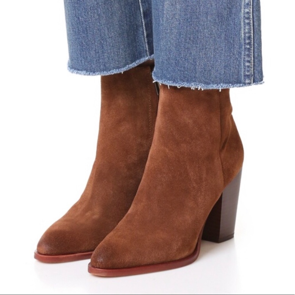 Sam Edelman Blake Bootie in Cinnamon